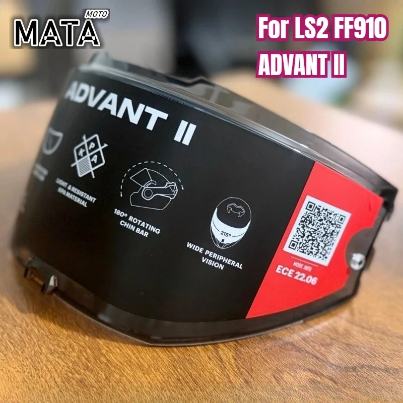 Helmet Visor for LS2 FF910 ADVANT II Flip Up Helmet Glasses Motorbike Helmet Discoloration Lens Night Vision Visor