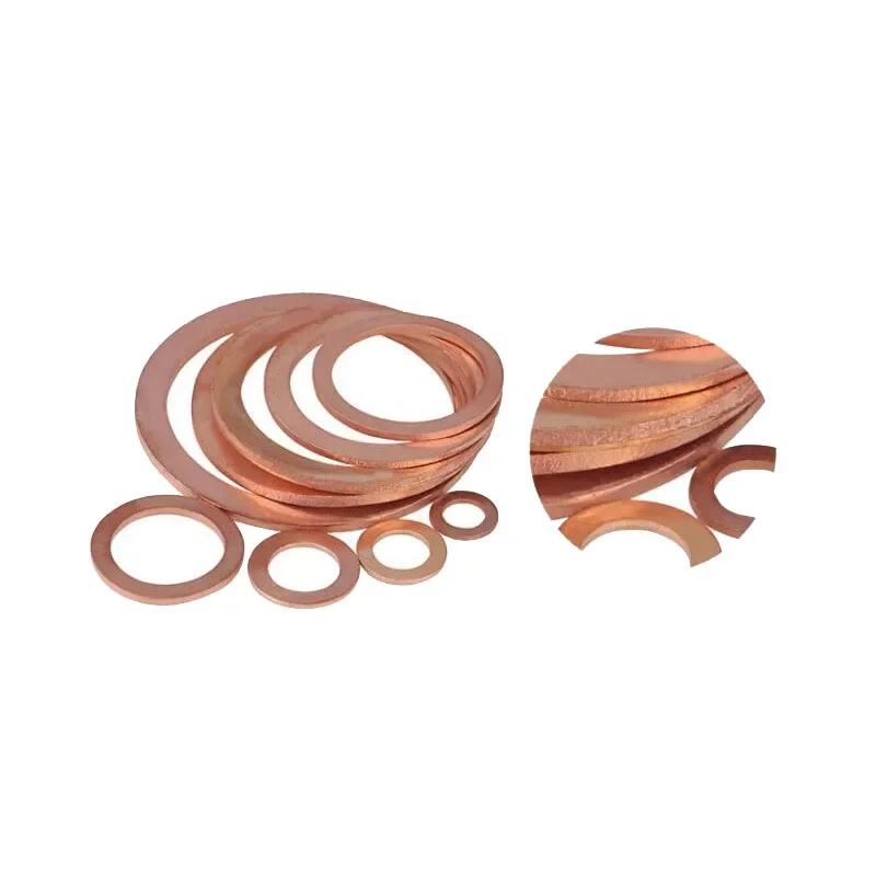 10/20pcs M6/M7/M8/M9~M20/M21/M22/M23 Copper Washer Copper Seals Ring Gasket Increase The Thickening Marine  Washer