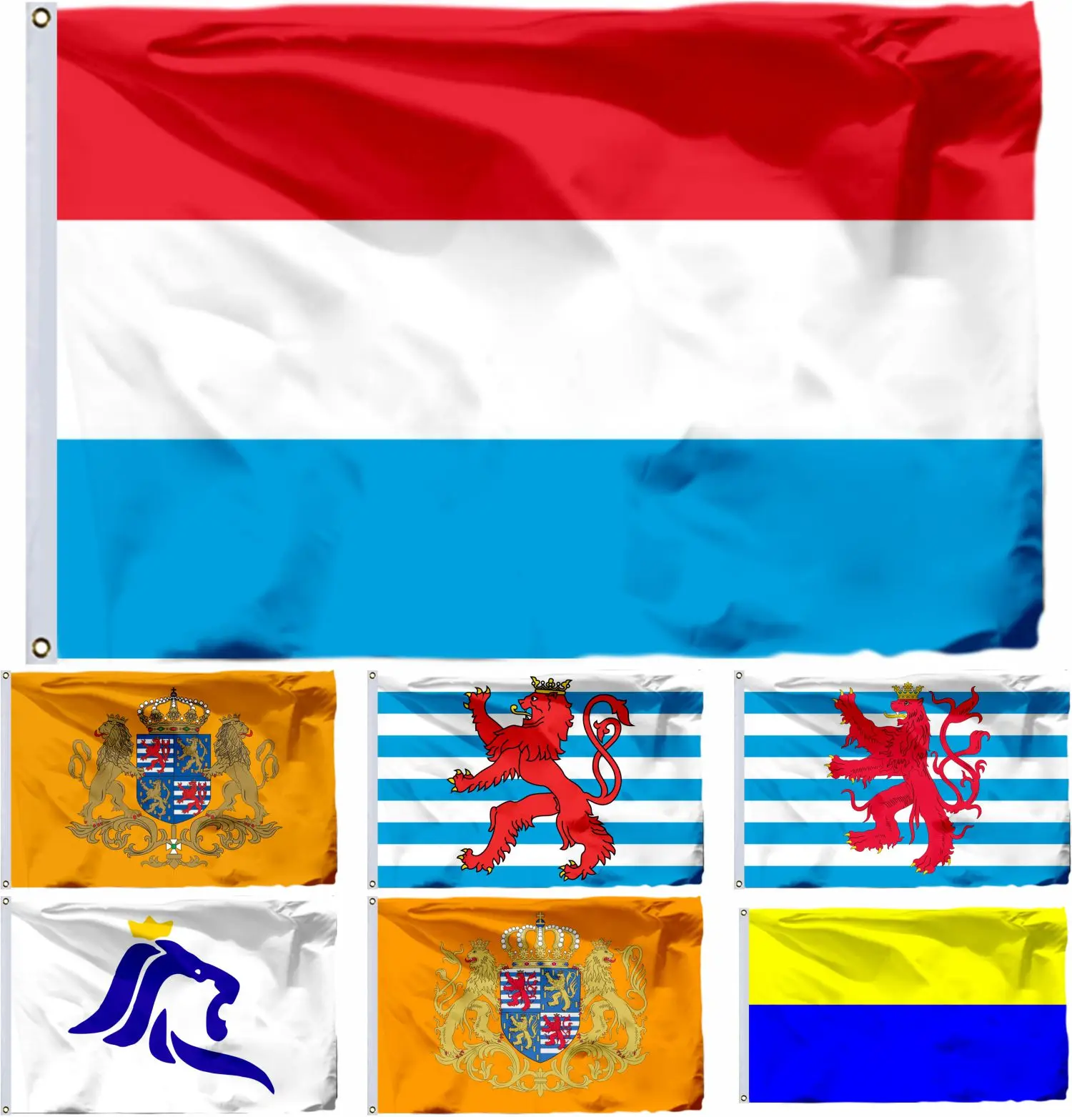 

Luxembourg Grand Duke Flag of the LU, Civil Ensign, Wiltz, Nanyang, City Banner, 2x3ft, 21x14cm, 90x150cm, 2x3ft, 21x14cm