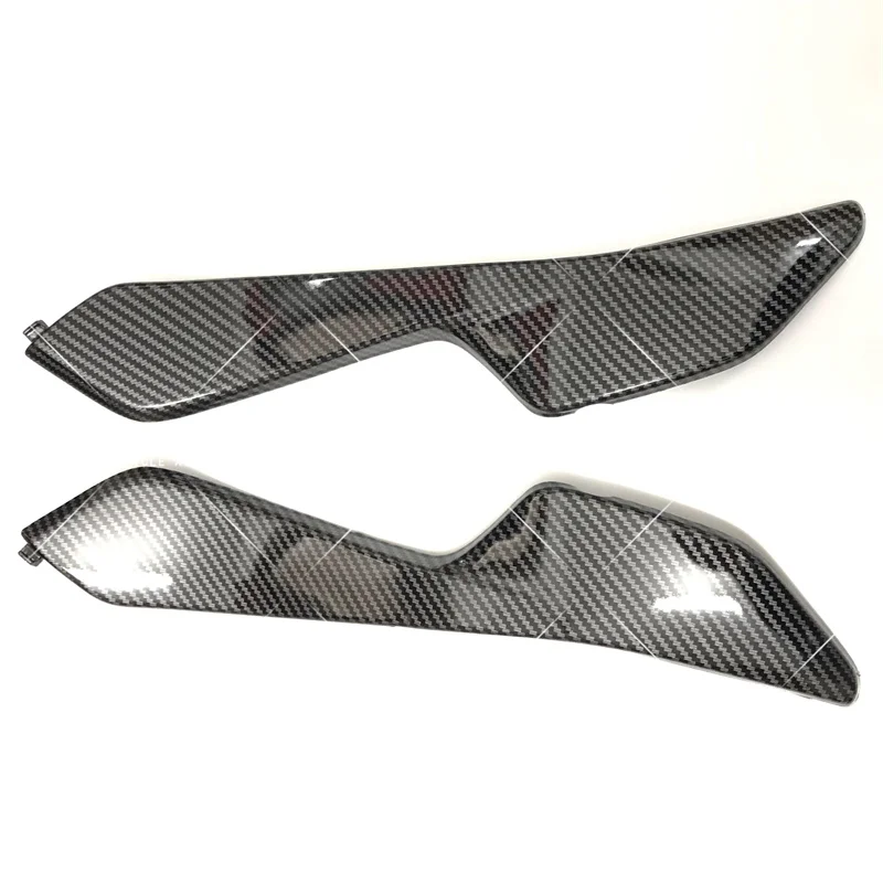 Carbon Fiber Painted Fairing Motorcycle Left Right Tank Side Cover panel For Fit HONDA CBR1000RR 2004 2005 2006 2007