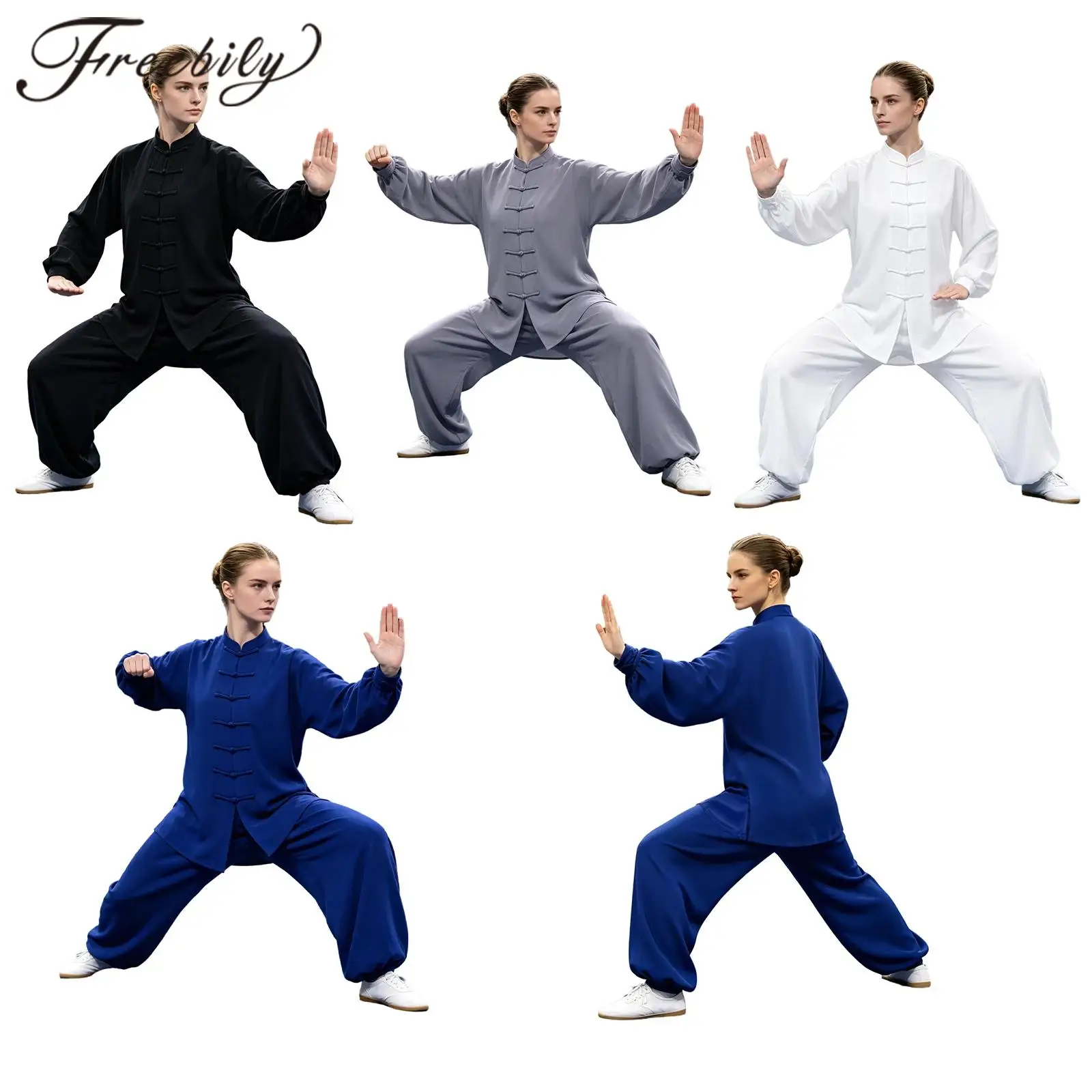 Adults Kung Fu Taichi Suits Women Men Martial Art Costume Wushu Uniform Performance Clothes Chinese Kungfu Traditional Clothing