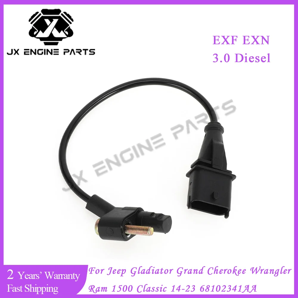 EXF EXN Engine Crankshaft Position Sensor For Jeep 3.0 Gladiator Grand Cherokee Wrangler Ram 1500 Classic 3.0L Eco Diesel PC997