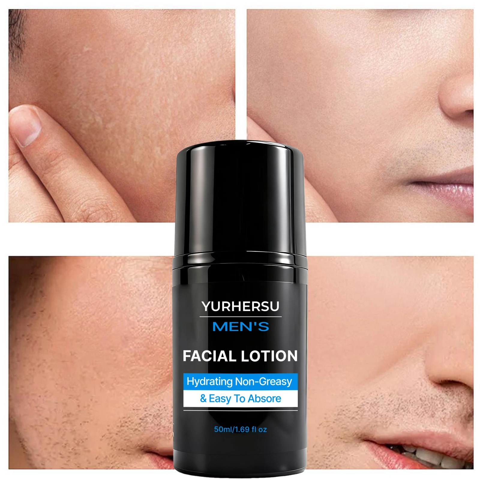 لوشن مرطب للرجال لترطيب الوجه والجسم للعناية اليومية بالبشرة 50 مل #1