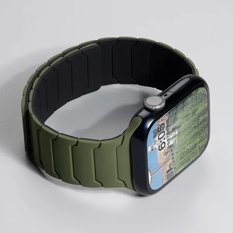 Силиконовый ремешок для Apple Watch SNQP - комфорт и стиль — фото товара