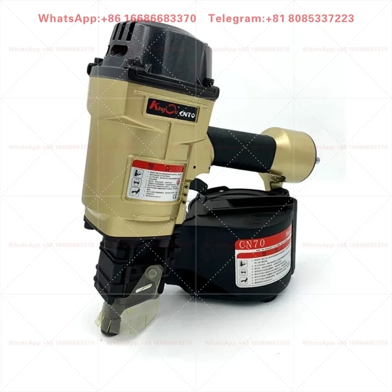 pneumatic coil nailer, CN7 air nail gun, pallet nailing machine, upholstery air nailer, wooden box nail shooting tool