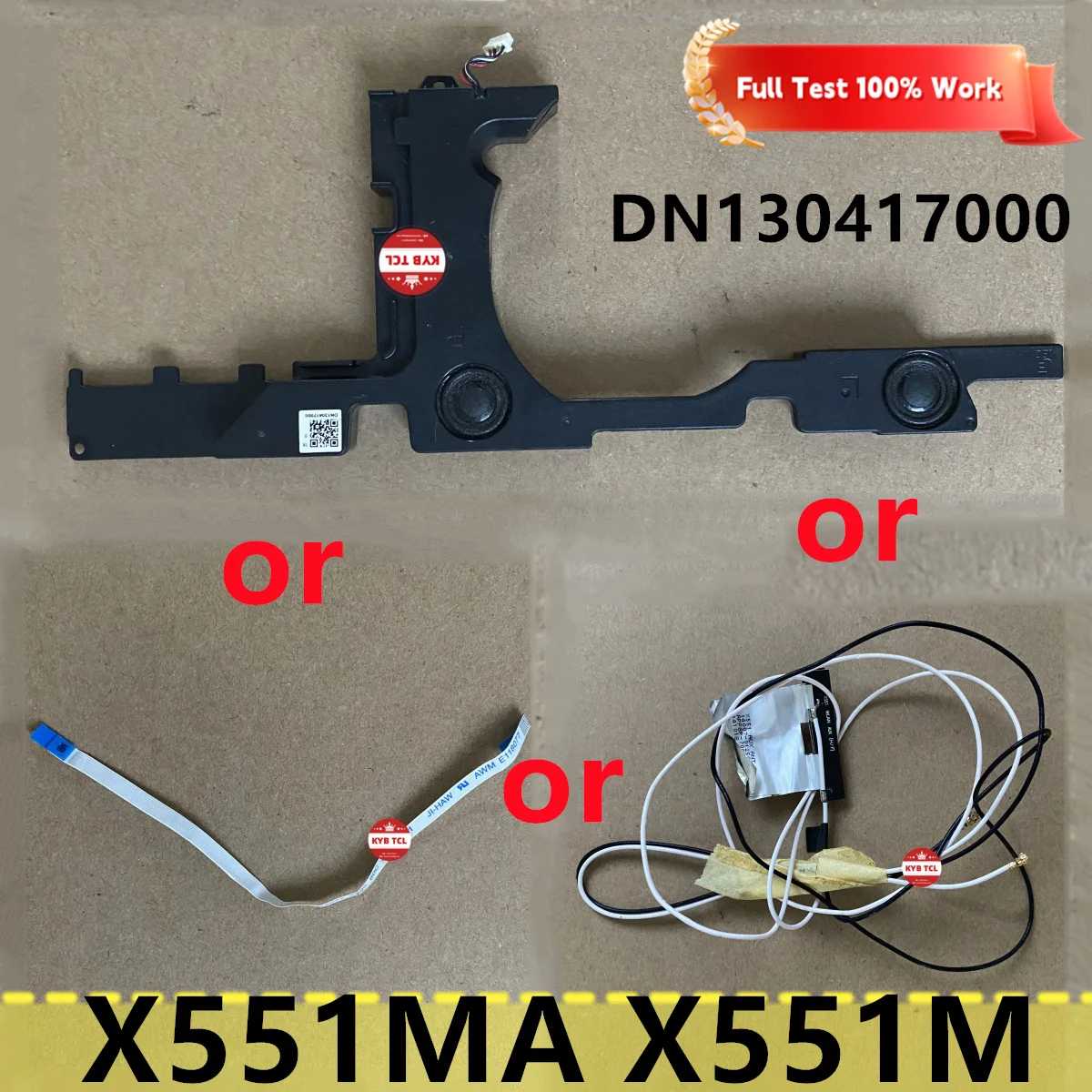 DN130417000 для Asus X551Ma X551M X551MAV-RCLN06 динамик для ноутбука или беспроводной антенный кабель Wi-Fi или кабель трекпада сенсорной панели
