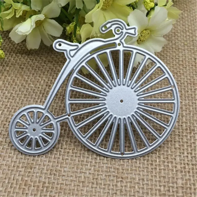 Bike Unicycle DIY Metal Cutting Dies Stencil Scrapbooking Photo Album Card Paper Embossing Craft