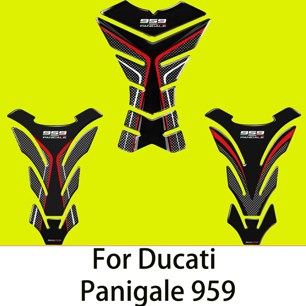 

Motorcycle Gas Tank Protectors Tank Pad Decals Case For Ducati 959 Panigale Corse Tank