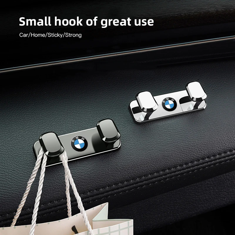 Car Metal Mini Storage Hooks Bracket For BMW G30 G32 G20 G02 G05 G06 G07 G26 X1 X2 X3 X5 X4 X6 X7 F25 F26 F15 F16 E90 E91 E92 M3