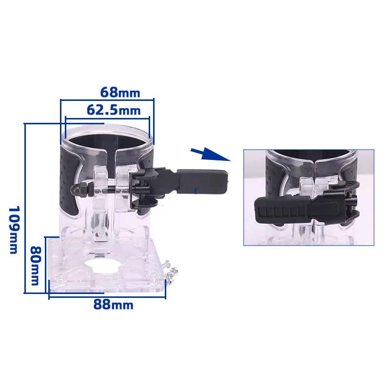 3701 3703 3709 Edge trimming machine Transparent shell Base shell White shell Universal engraving machine accessories