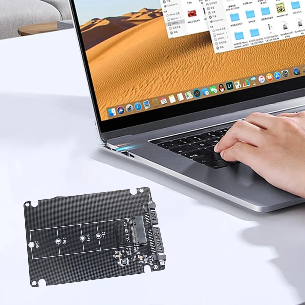 M.2 NGFF SSD To SATA3 Converter Adapter Card Dual-Use Hard Disk Adapter Board M.2 NGFF To SATA3.0 Adapter Card for PC