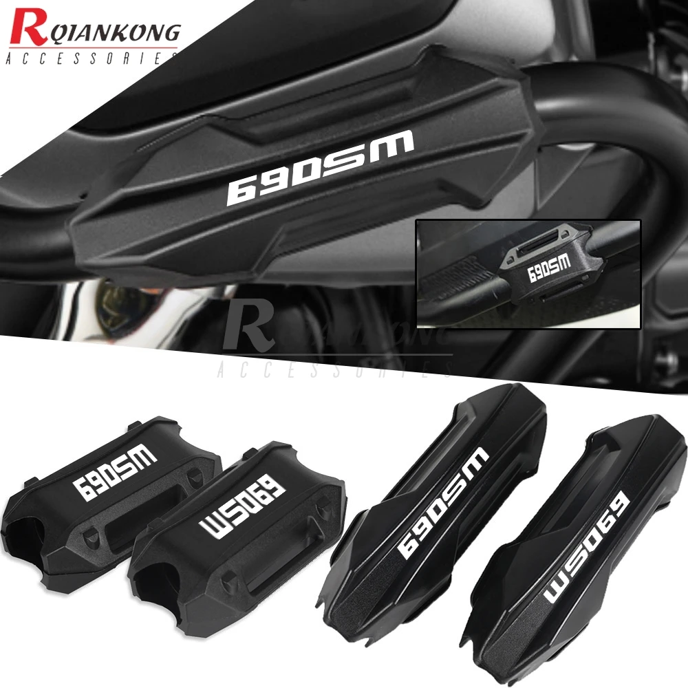 

25mm Crash Bar Bumper Engine Guard Protector For 640LC4 690 Enduro R 690SM 690SMC 690SMCR RC8 RC8R 1190 RC 125 200 390 2003-2025