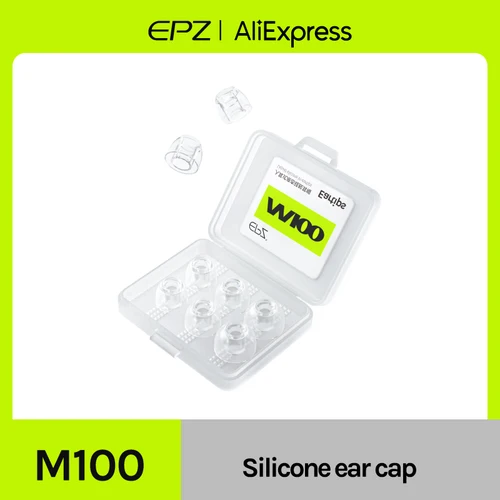 EPZ M100 Almohadillas para los oídos S/M/L Almohadillas universales de silicona líquida para auriculares intrauditivos IEM Auriculares Bluetooth (3 pares)