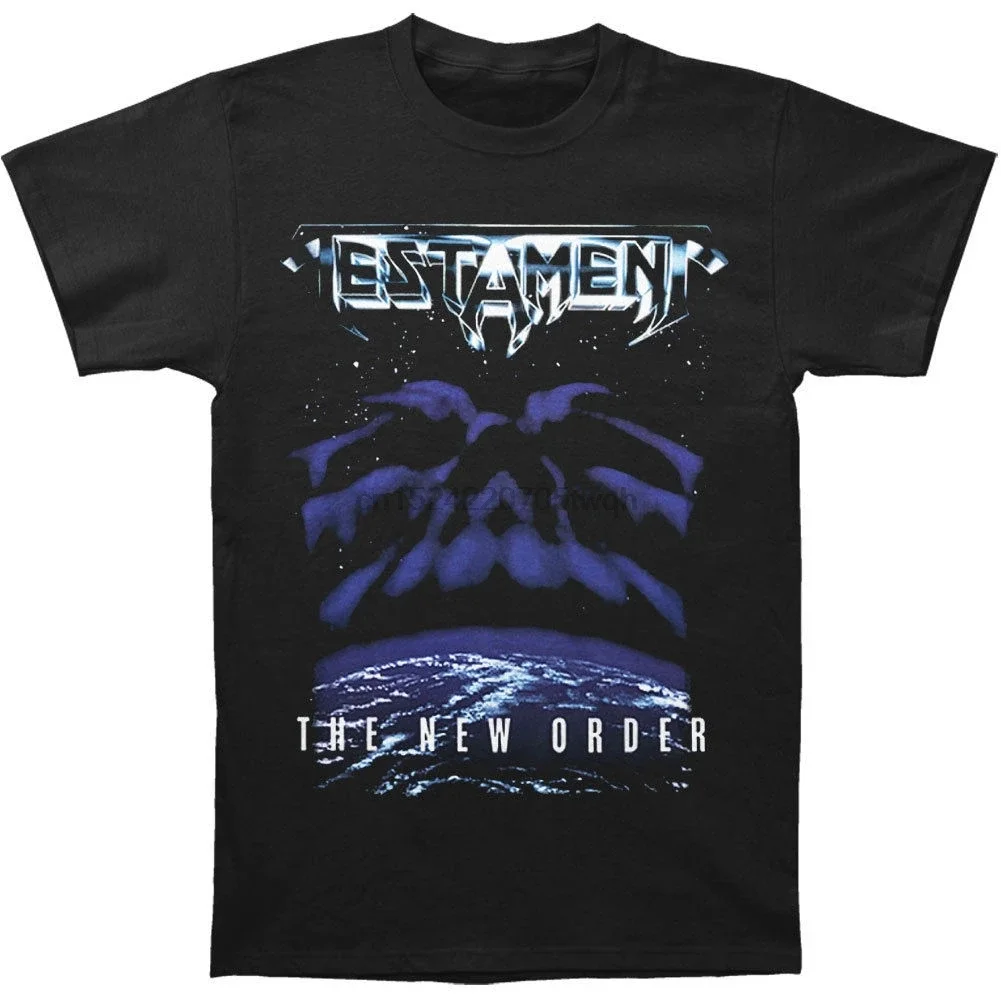 Testament Men The New T-Shirt Black Men T Shirts Summer Style Fashion Swag Men T Shirts Interesting Top Tee