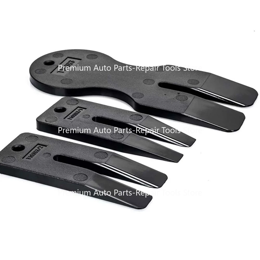 3 قطعة أدوات مشبك لوحة إسفين الباب لبورشه أودي VW لاند روفر Equiv T10383 T10383 / 1 T10383 / 2 أداة إزالة باب السيارة