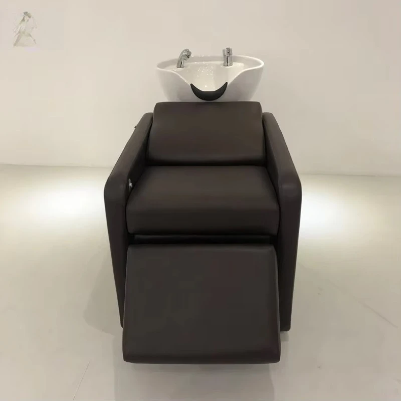 chair and shampoo basin, electric massage chair, beauty salon chair, basin chair, hair sh