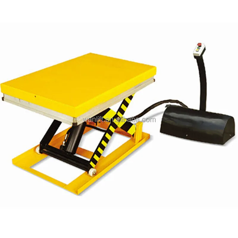 1000kg~8000kg Hydraulic Lifting Machine Stationary Scissor Lift Table