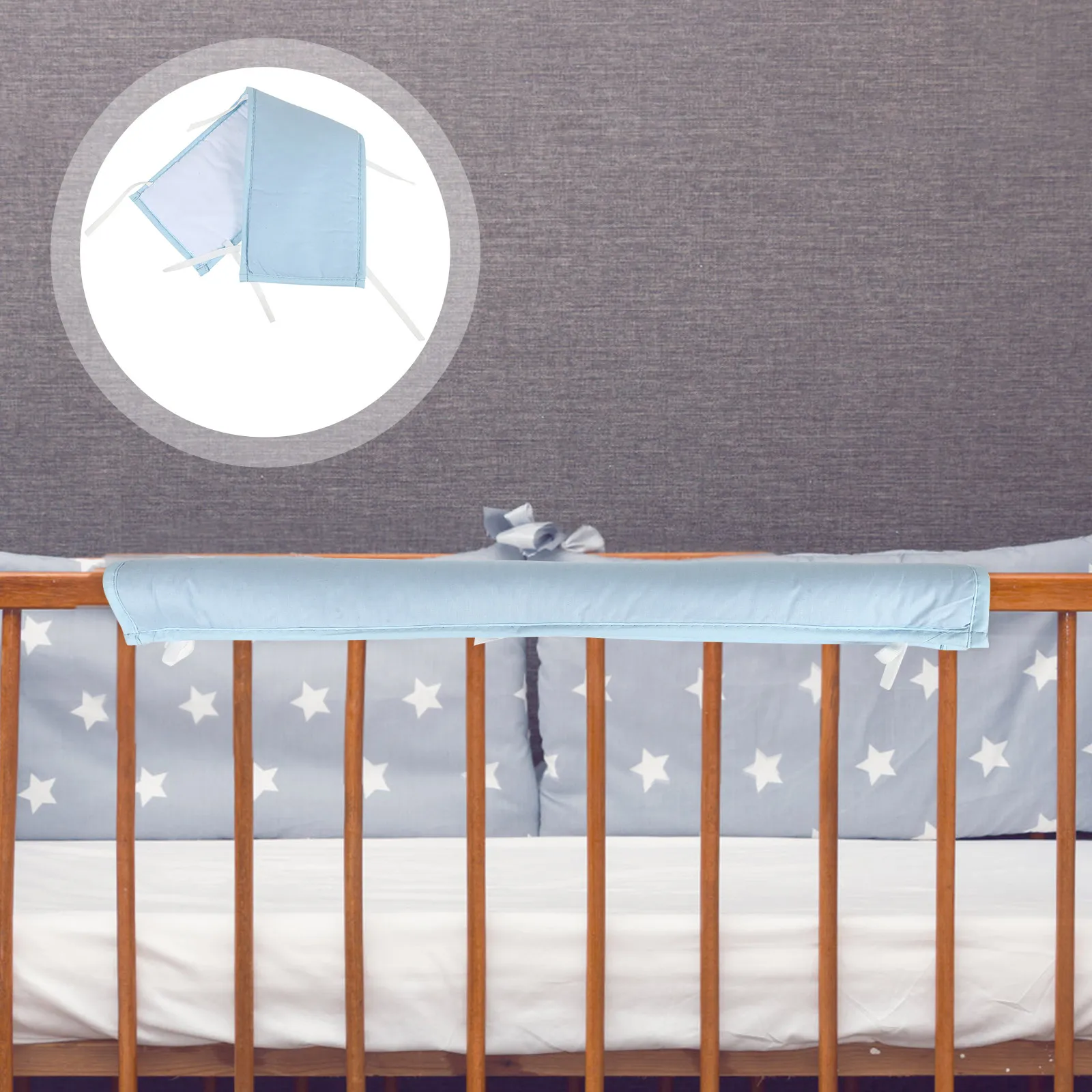 protetor-de-berco-para-bebe-50cm-azul-algodao-faixa-protetora-de-seguranca-capa-de-protecao-de-canto-protetor-de-mesa-barreira-de-cama-para-bebe