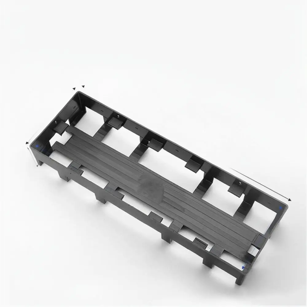 Concealed Power Adapter Organizer Box For Wardrobe System Cabinet Storage Electrical Controller Housing Black
