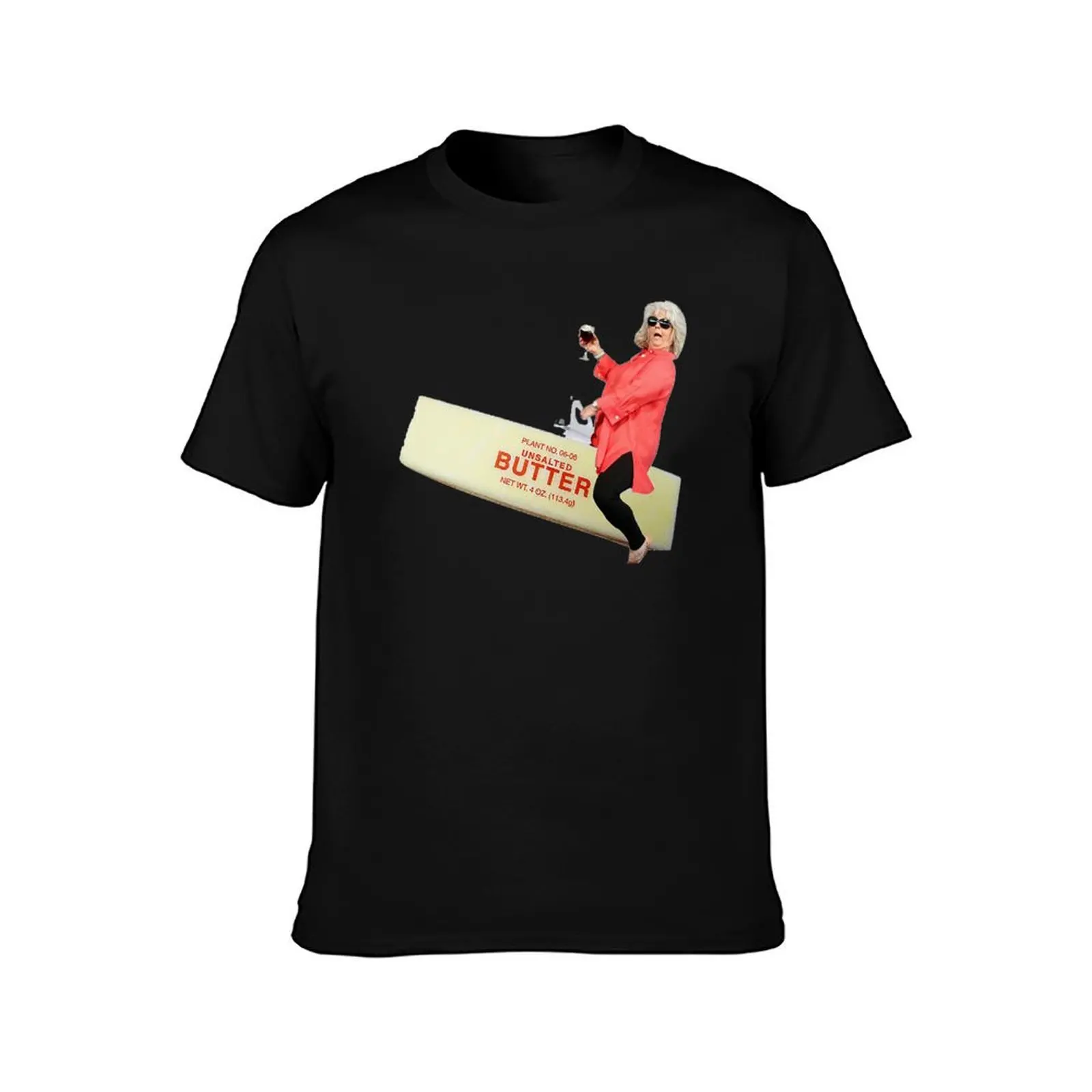 Paula deen riding butter T-Shirt Work Daily Short Sleeve Top