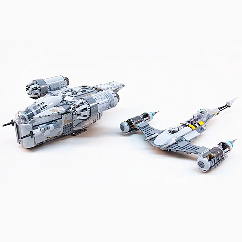 75292 75325 Galaxy-Razors Spaceships Battles Ship N-1 Fighters Spaceship-Aircraft Model Building Blocks Bricks Toys Gift