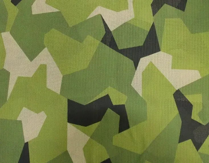 Tela de camuflaje geométrico sueco, malla de verano de secado rápido para camiseta, 200x150cm, para exteriores, M90