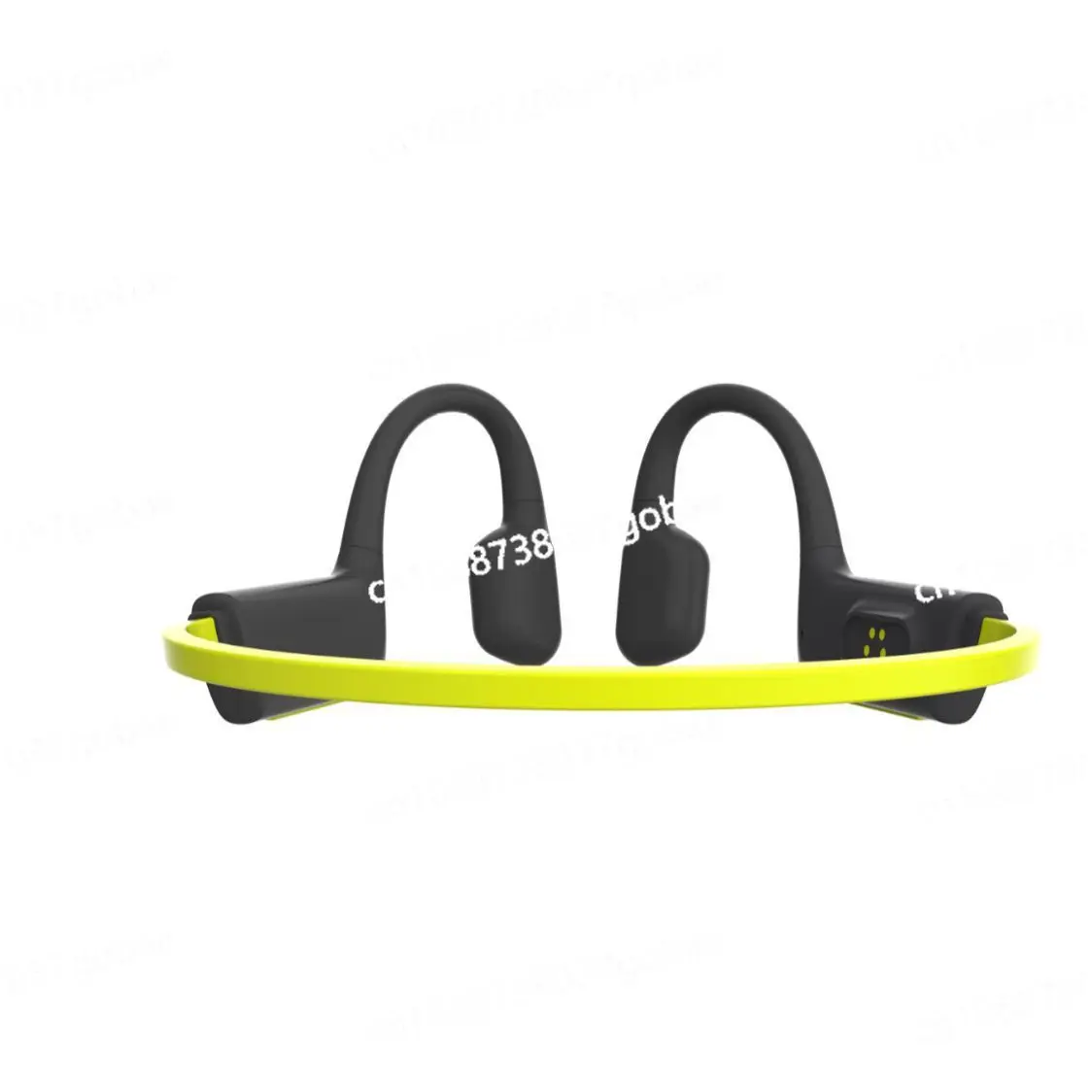 Cross Mirror IPX8 Swimming Bone Conduction Wireless Bluetooth Earphones, Built-in 32GB, Hanging Neck and Not in Ear