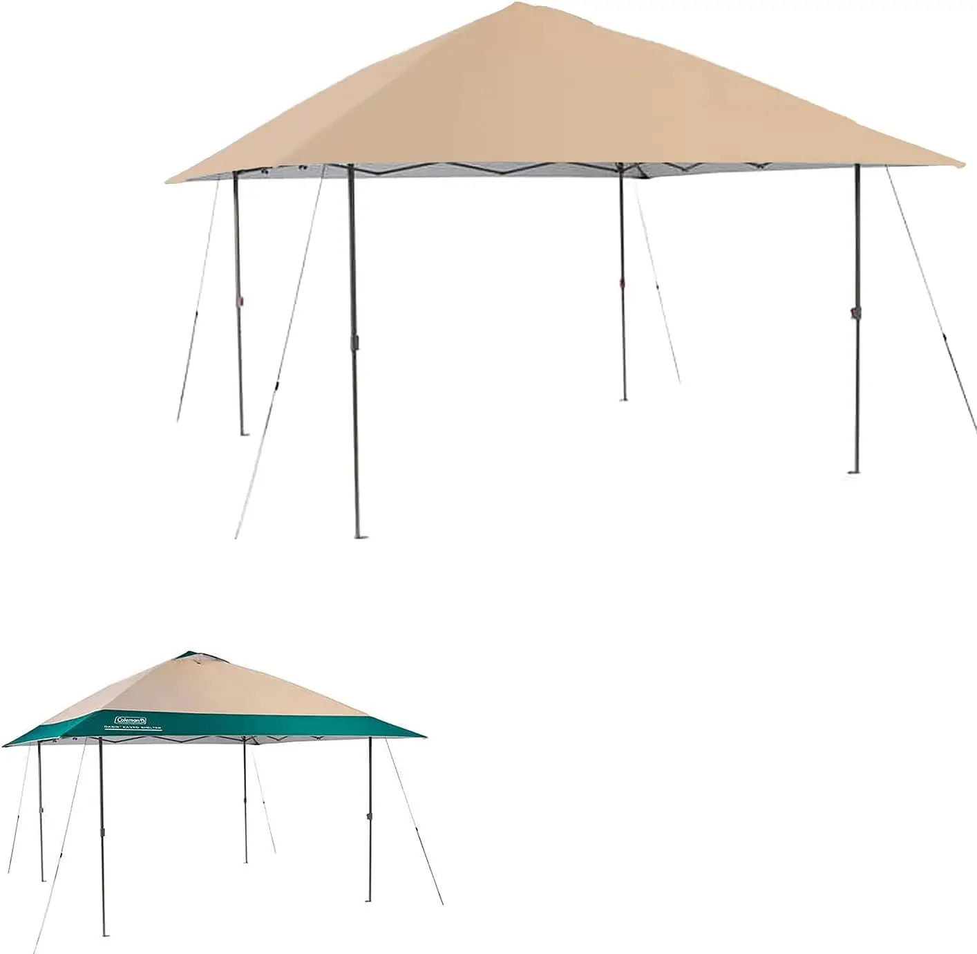 

Custom Fit Replacement Canopy Top Cover Compatible with Coleman Oasis 1606532, 2156426, 2156428 13x13 Single Tier