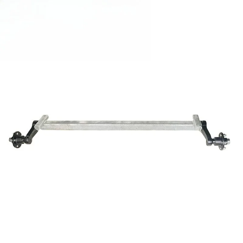 5/6 Stud Trailer Rubber Torsion Axle Assembly・Rear Axle Hub・RV Caravan Replacement Spare Parts・Heavy Load Support