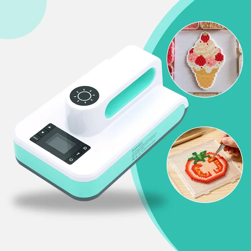 Portable Heat Press Clothes Hot Stamping Machine Bean Pressing Machine Handheld Hot Stamping Machine