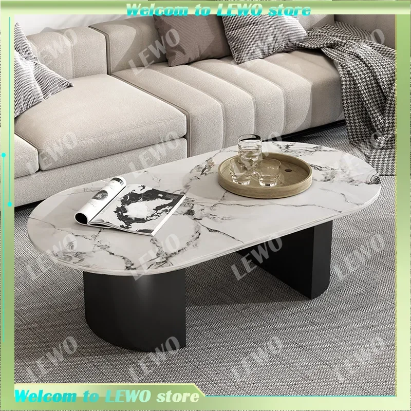 

Oval Design Coffee Tables Wood Modern Nordic Luxury Coffee Tables Round Minimalist Table Basse De Salon Furniture Living Room
