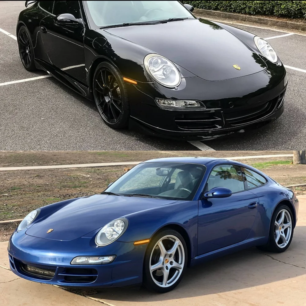 ポルシェ997 911ターボGT2 GT3ケイマンボクスター987用シーケンシャルLEDカーフロントフェンダーサイドマーカーライトターンシグナルライト12V