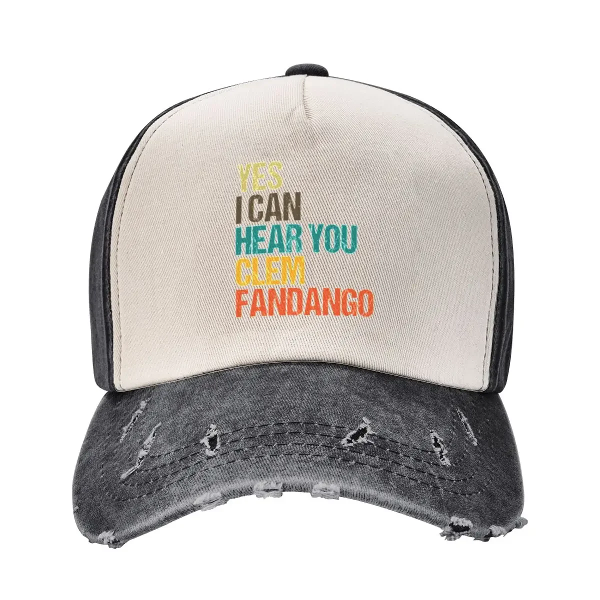 Yes I Can Hear You Clem Fandango Retro Vintage Baseball Cap New In Hat Rugby Hat Luxury Brand New In The Hat Mens Hats Women's