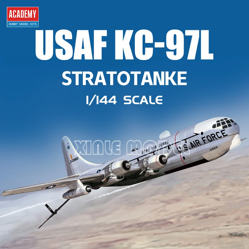 

Academy 12640 KC-97L Stratospheric Aerial Refueling Aircraft 1/144 Scale Model Kit