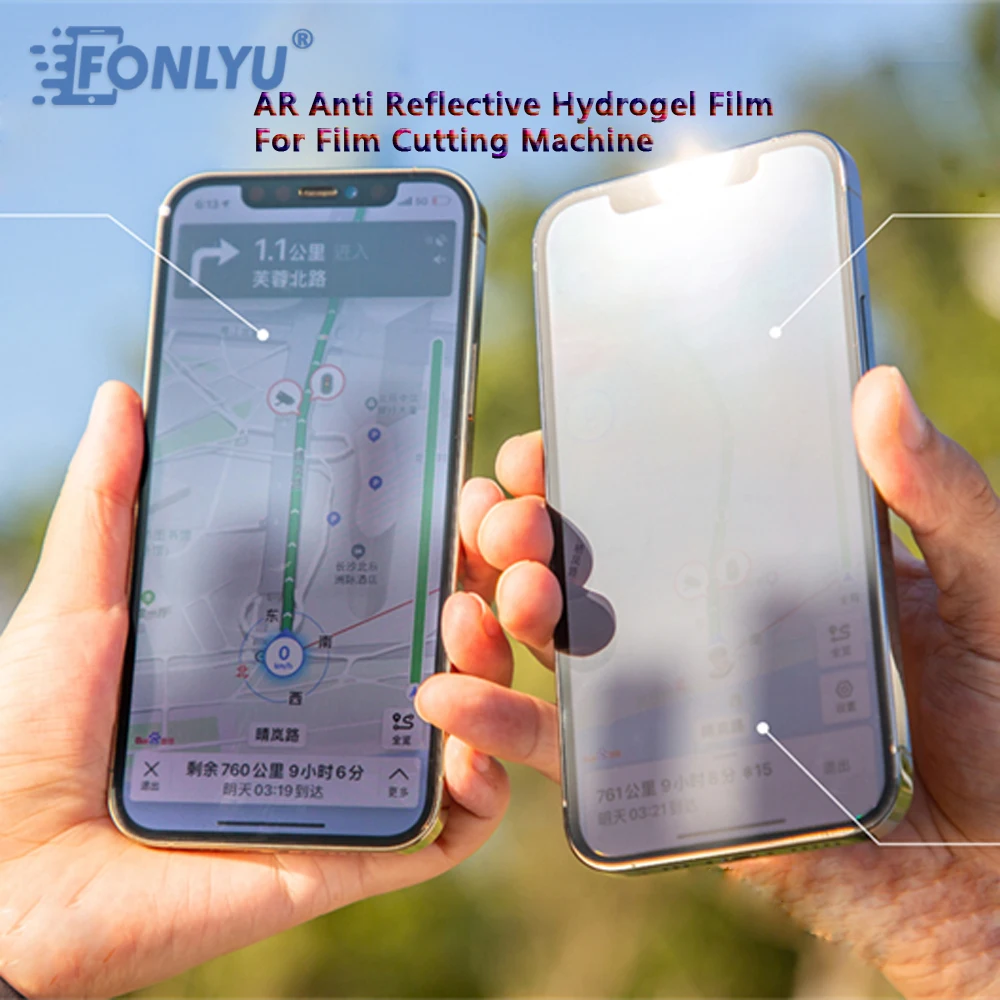 FONLYU Anti-reflection AR Hydrogel Film screen protector For iPhone 14 Pro Max 13 pro max Mini 12 pro max 25pcs