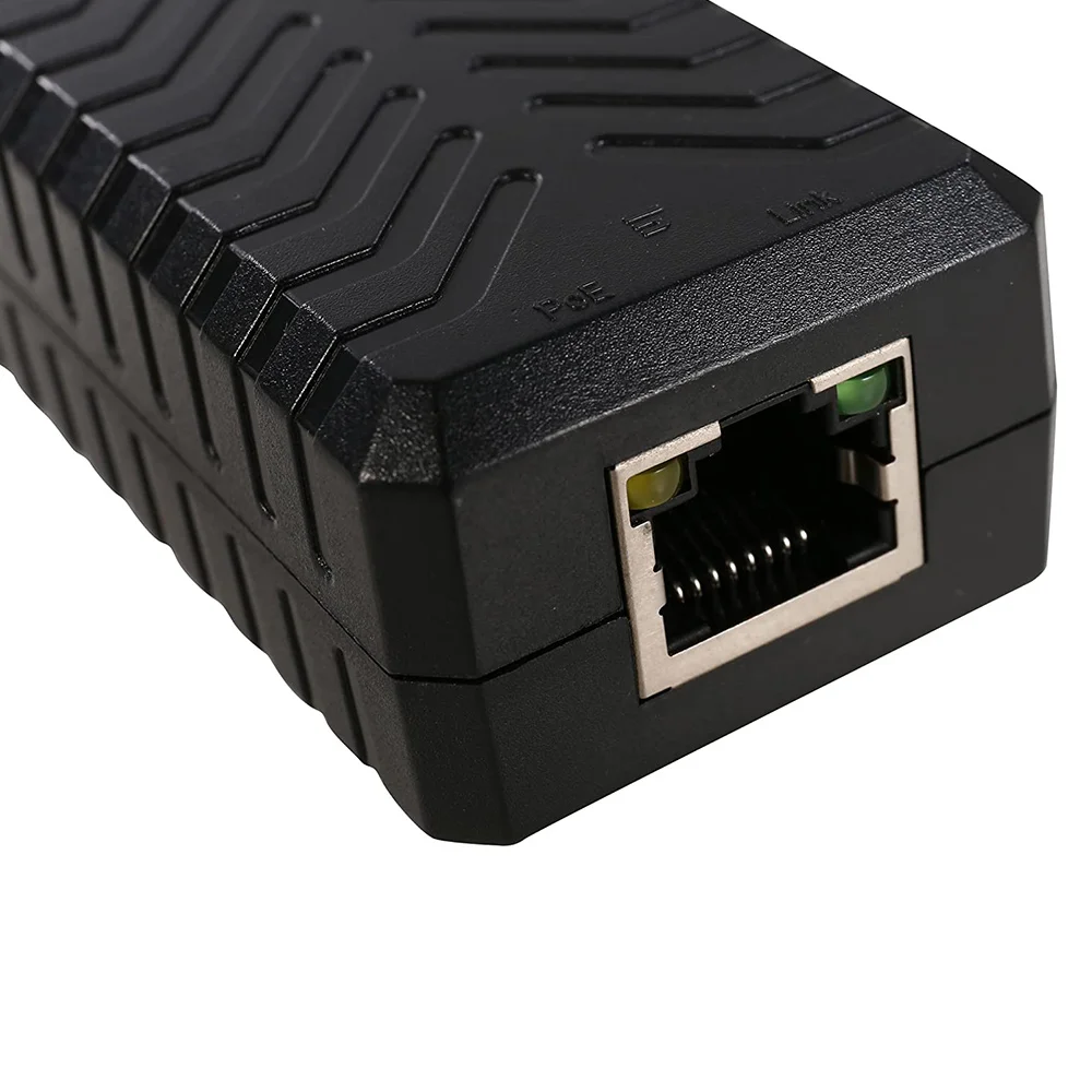 1 Port POE Extender 10/100Mbps with IEEE 802.3Af Standard Input / Output for IP Camera Transmission Distance 120 Meters