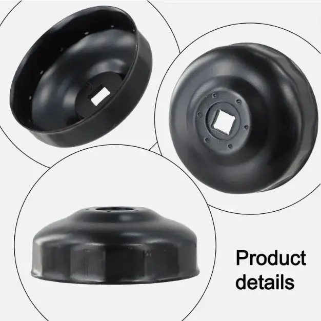 76mm 14 Flutes Oil Filter Cap‑Type Socket Wrench Removal Tool for BMW K75 K100 R1100 R1150 R1200 Motorcycle Repair Accessories
