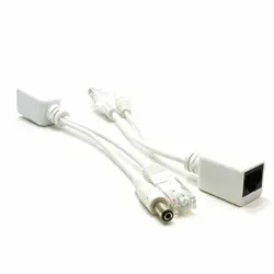 DC 12V IP камера POE RJ45 кабель Power Over Ethernet адаптер-форсунка сплиттер