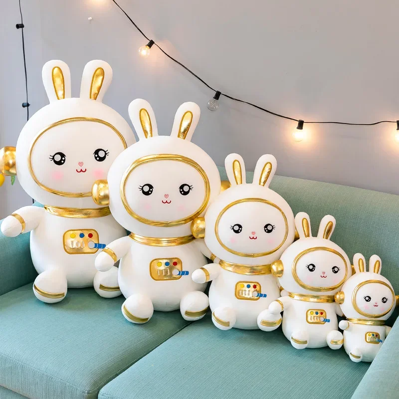 Hot Cute Astronaut Doll Space Doll Rabbit Plush Toy Soft and Comfortable Workmanship Toy Delicate Children's Birthday Gift