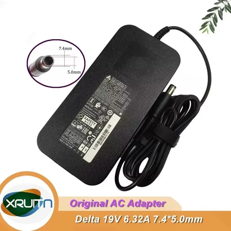 Nuevo cargador adaptador de CA Original Delta 120W 19V 6.32A para BenQ EX3415R ADP-120RH D fuente de alimentación del Monitor LCD 7,4*5,0mm