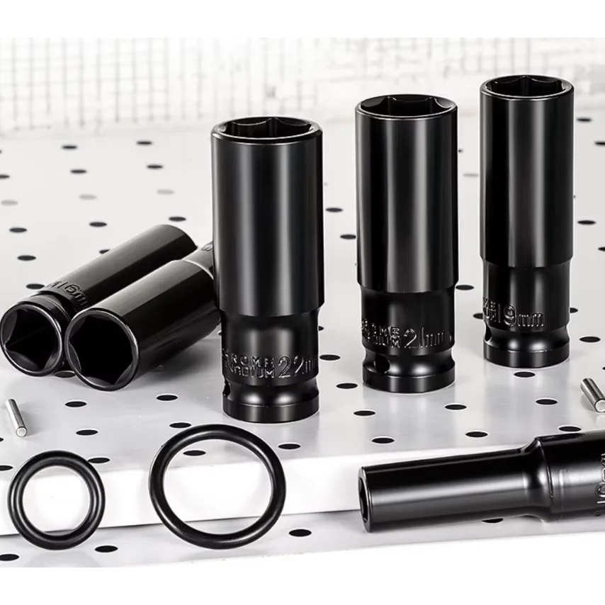 Uniwersalny zestaw nasadek uda – Impact Wrench Socket Set Deep recenzja i cena