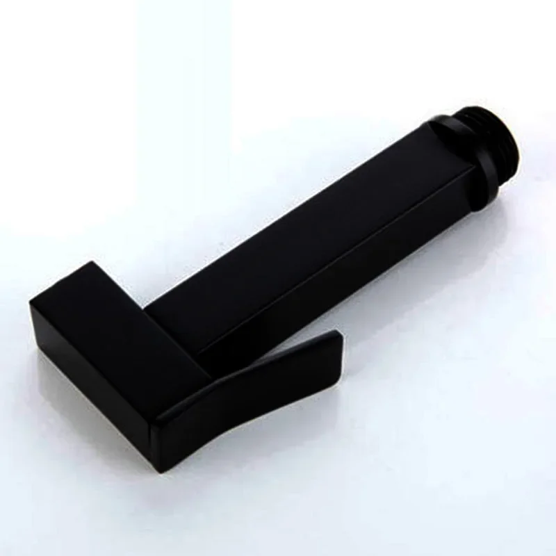 

Квадратный черный распылитель для биде, смесители для биде, ручной распылитель для унитаза, латунный распылитель для унитаза, биде, самоочищающийся душ для ванной комнаты