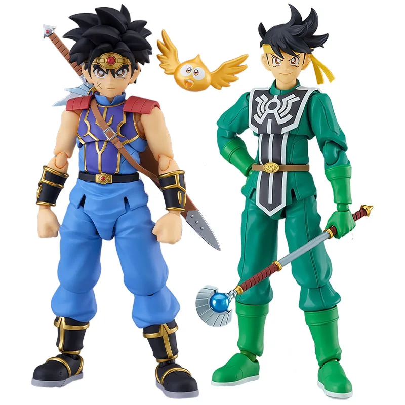 Oryginalne figurki anime GSC FIGMA Dailly & Poppu 135mm i 145mm, zabawki dla chłopców, prezent na Boże Narodzenie, kolekcjonerskie modele, ozdoby.