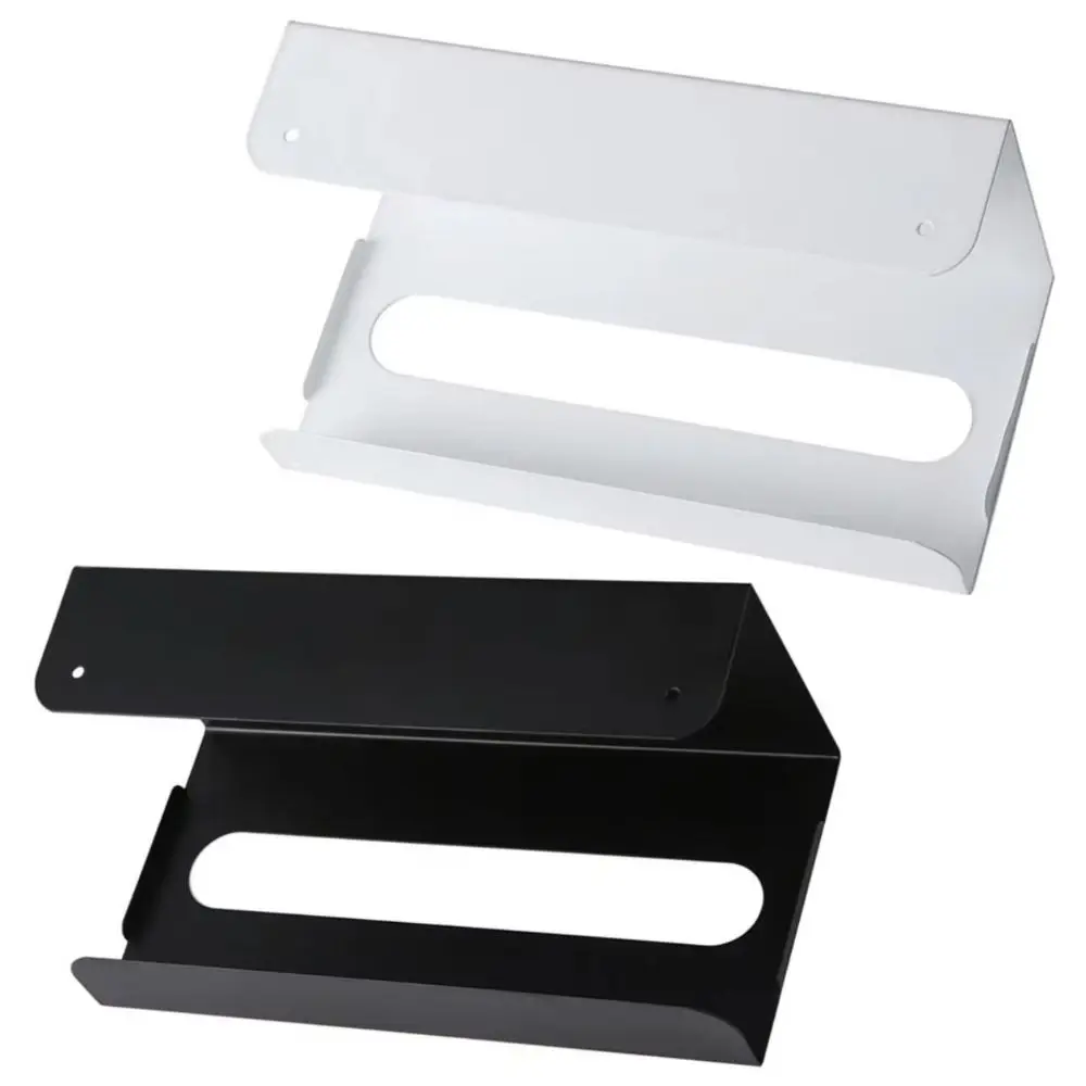 

Punch-Free Hanging Tissue Holder Moisture-proof Waterproof Napkin Storage Holder Space Saving Carbon Steel