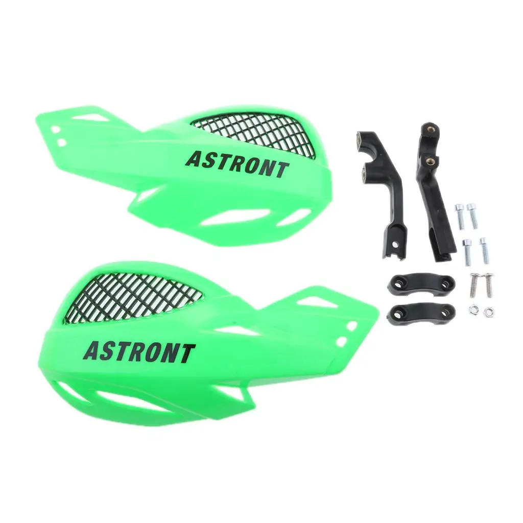 Bike Hand Guards Plastic Mount Kit Universal Handlebar Protector Accessory for Motorcycles and ATV
