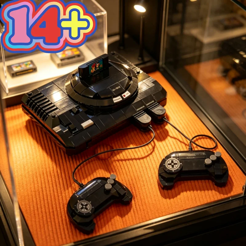 Gaming Console Driving - 2026 Nowy 479 Elementów Sonic Mega