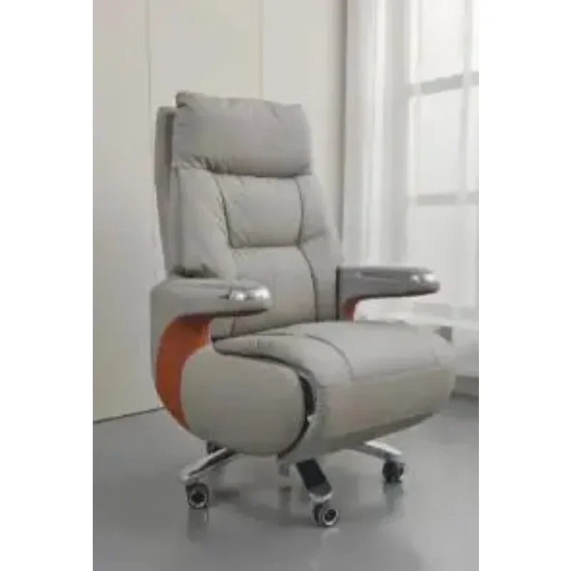 Executive High Back Electric Reclining Office Chair Ergonomic Computer Desk Chairs with Footrest Wheels with High Quality