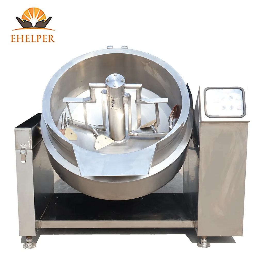 Small Tilting Cooking Mixer  Custom, Electric Heating Jacketed Kettle With Digital Control For R&D Kitchen, Restaurant CE