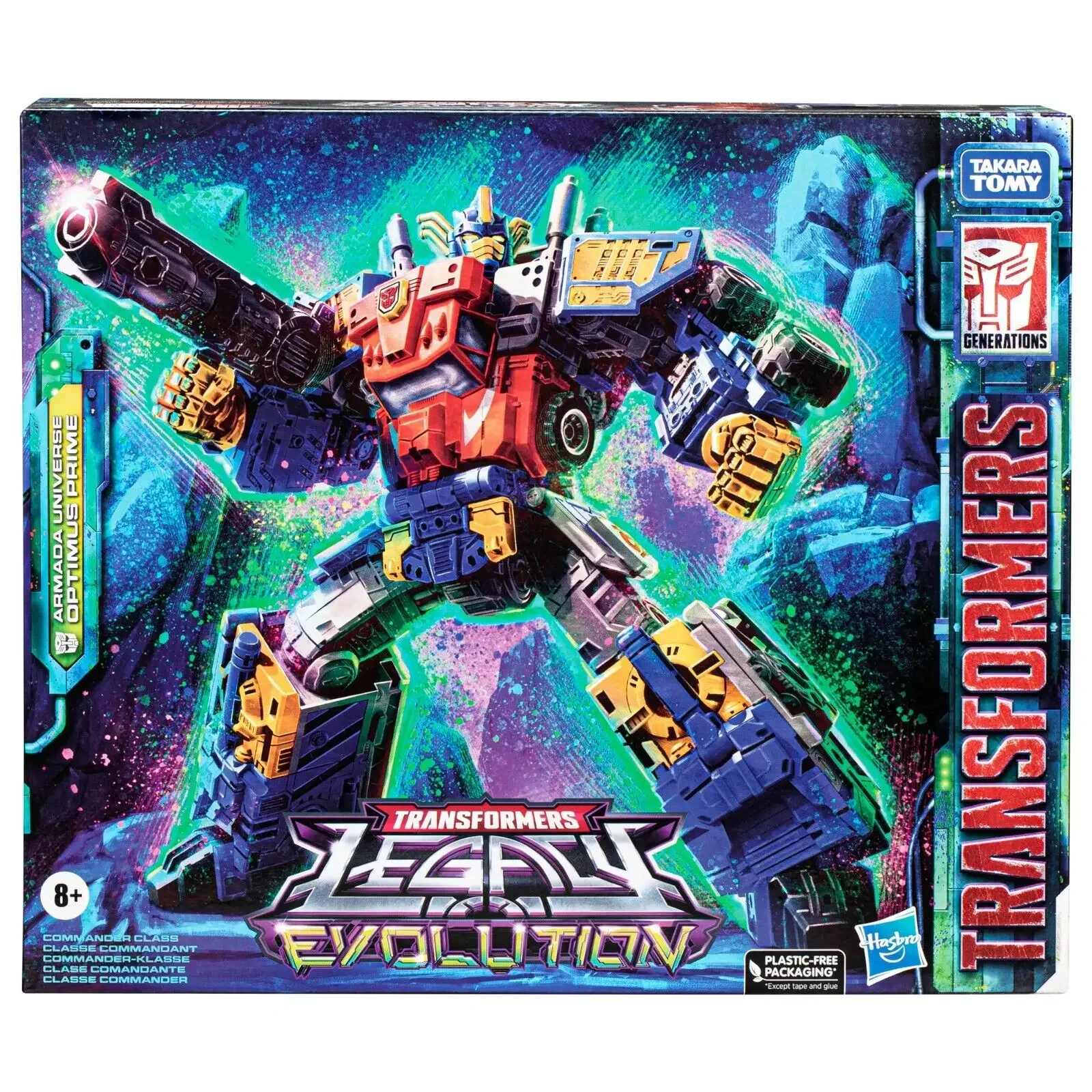 In Stock Transformers Legacy Evolution Commander Armada Universe Optimus Prime Action Figure Model Toy Collection Hobby Gift