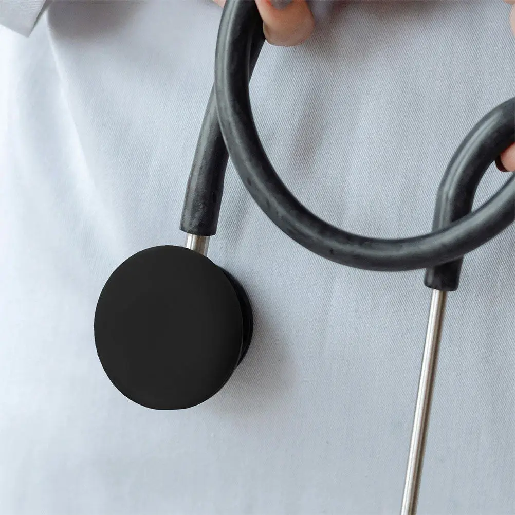 12Pcs Silicone Stethoscope Protector Covers Universal Fit Soft Flexible Reusable Replacement Covers for Nurses Doctors Clinics